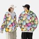thumbnail image 4 of Fotbe Colorful Easter Eggs Chaqueta con Protección Solar UPF 50+ para Hombre y Mujer, Camisa con Capucha y Bolsillos-X-Large, 4 of 7