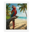 thumbnail image 5 of Paint By Numbers Kit for Adults Beginner - Tropical Parrot Beach Scene DIY Canvas Painting Kits for Adults, Frameless Paint By Number for Adults for Home Wall Decor 16x20 Inch, 5 of 7