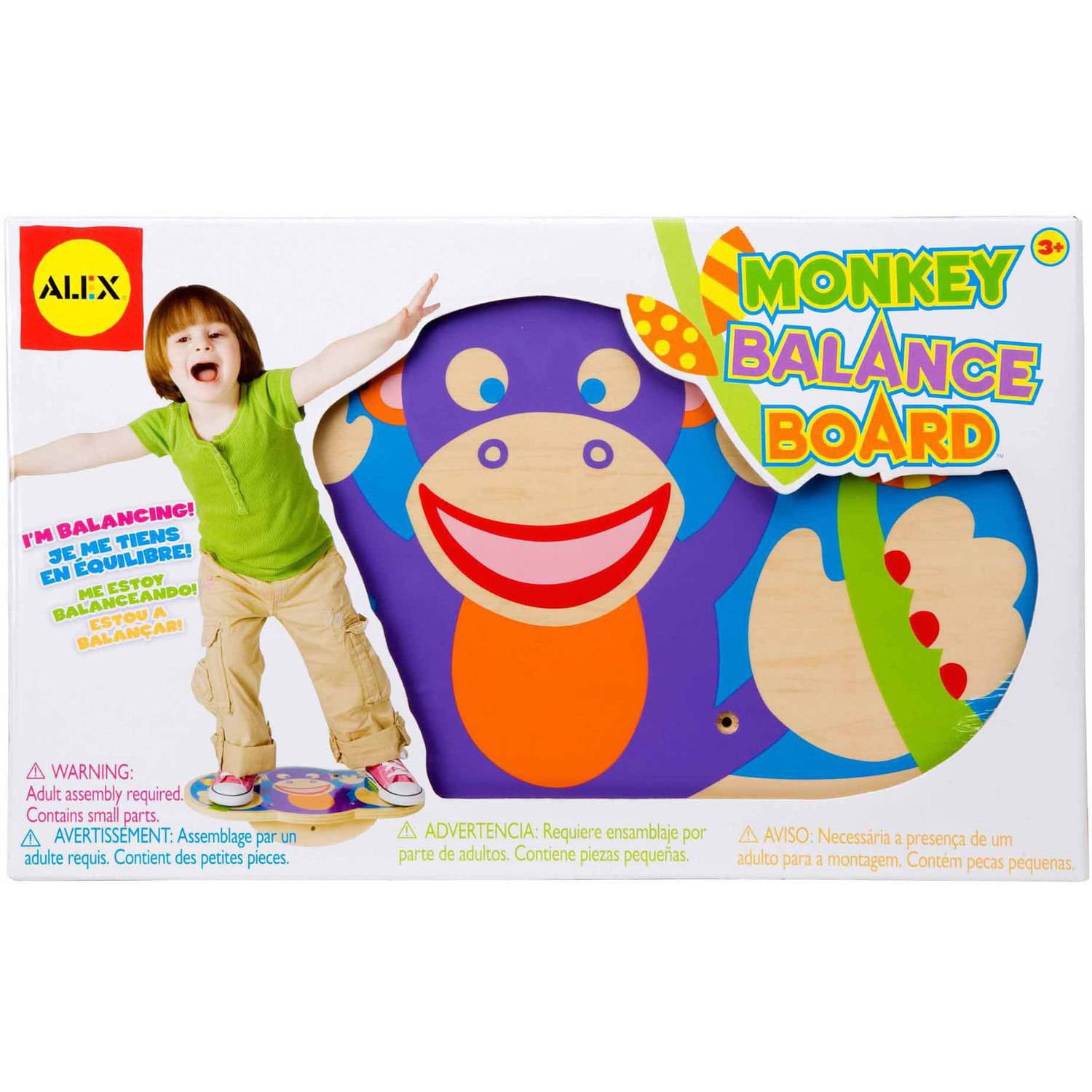 ALEX Toys Active Play Monkey Balance Board by Poof Toy Products