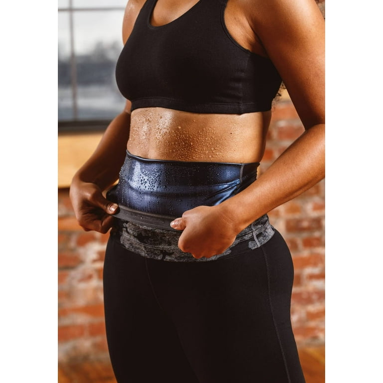 Sweat Shaper Waist Trimmer for Women, Waist Trainer Sauna Belt,  Neoprene-Free Waist Cincher, Sauna Slimming Belt