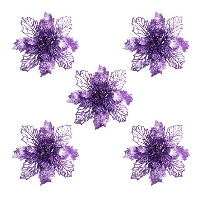 Xihbxyly Adornos Navideños, Decoración Floral Vibrante, Accesorios para Árboles Festivos, Decoración Del Hogar, Elementos Esenciales para Celebraciones de Temporada, Perfectos para Exhibir En El Árbo
