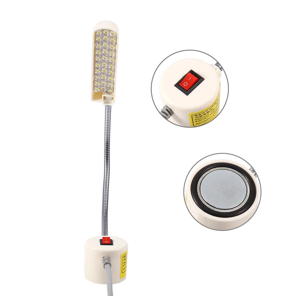 1pc AC 110V-240V 30 LED Light Lamp Magnetic Base Switch for Sewing