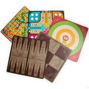 Cardinal Traditions 100 Games - 5 Double-Sided Game Boards, Ages 6 and up