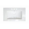 thumbnail image 2 of American Imaginations 32-in. W 3H8-in. Ceramic Top Set In White Color - Drain Incl. AI-32595, 2 of 8