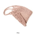 thumbnail image 3 of Sonducket Bolso de playa de paja combinado a la moda y funcional para cualquier ocasión bolso de hombro de bolso de paja Bolsas de mensajero y de hombro rosa, 3 of 6