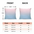 thumbnail image 6 of Decorative Throw Pillow Covers 12x20 Inch Set of 2 Ombre Blue Pink Home Decor Pillow Cases for Couch, Gradient Color Cushion Case for Living Room Bedroom Bed Car Chair, 6 of 9