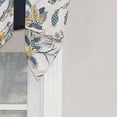 thumbnail image 2 of Gianna Suspender 3in Rod Pocket Ribbon Tie Window Valance 50in x 17in by RLF Home, 2 of 2