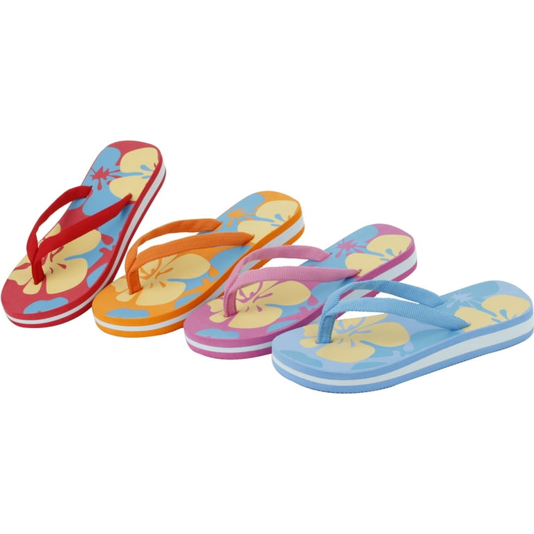 girl flip flops walmart