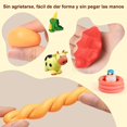 thumbnail image 3 of Foamy Moldeable Kit 63 Piezas,24 Colores Arcilla Para Modelar,Plastilina de DIY, Arcilla Polimerica Escultura y Accesorios Para Modelado,El Mejor Regalo Para Niños y Niñas Seguro y No Tóxico, 3 of 4
