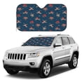 thumbnail image 4 of Bingfone Octopus Sea Life Car Windshield Sunshade,Sun Foldable Sun Shield Sun Visor for Car - Small, 4 of 8