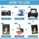 thumbnail image 4 of 60 Sheets Inkjet Transparency Film A4 PET Transparency Paper Sheets Clear Plastic Inkjet Film Transparent Printer Paper for Inkjet Printers Overhead P, 4 of 5