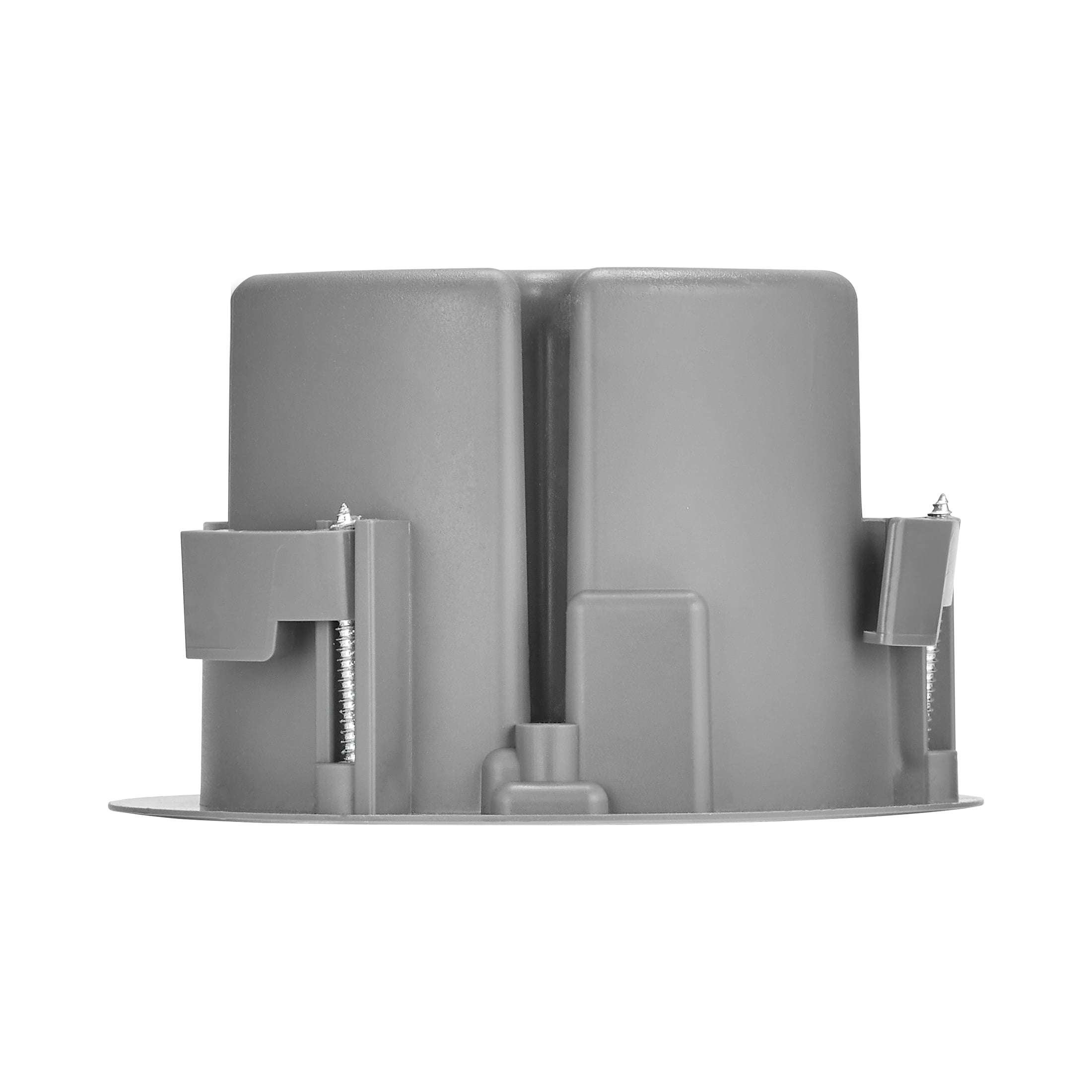 Maxxima 18 cu. in. PVC Old Construction Ceiling Electrical Junction Box, Ceiling Box, ETL Listed, Gray (10 Pack)