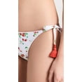 thumbnail image 6 of PQ Swim Women's Reversible Side Tie Full Bottoms Strawberry Medium M, 6 of 6