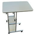 thumbnail image 2 of CarpNettore Bedside Table with Wheels Durability Easy to Install Practical for Dormitory 60cmx40cm, 2 of 9