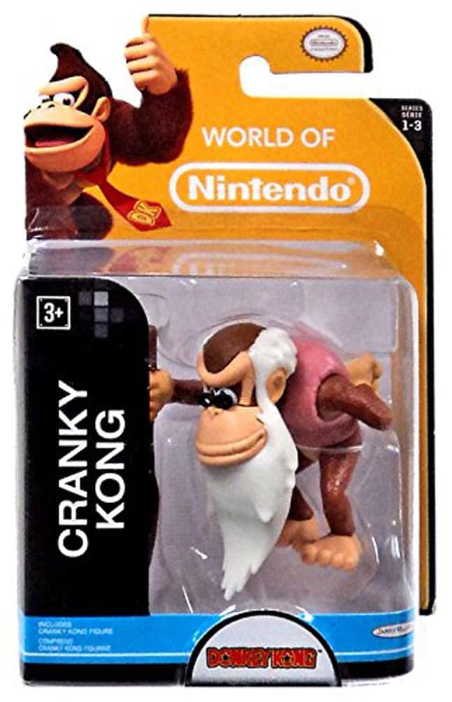Donkey Kong Series 3 2.5" Mini Figure Cranky Kong