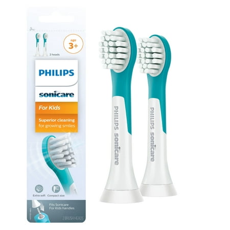UPC 075020039378 product image for Philips Sonicare For Kids Replacement Toothbrush Heads  HX6032/94  2-pk Compact | upcitemdb.com