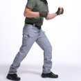thumbnail image 5 of Aqestyerly Pantalon pour Homme à Multiples Poches Pantalon Cargo Tenue de Travail Combat Sécurité Poche Cargo HWRETIE, 5 of 5