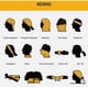 thumbnail image 5 of Polaina para el cuello, mascarilla, bufanda, bandanas reutilizables, tubo de protección UV, gorros para deportes al aire libre para hombres y mujeres, color blanco, 5 of 5