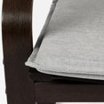 thumbnail image 3 of Poang Chair Cushion Cover Solid Color Chenille Fabric Slipcover Compatible with for IKEA Poang Chair Cushion (Light Gray, Type 4), 3 of 6