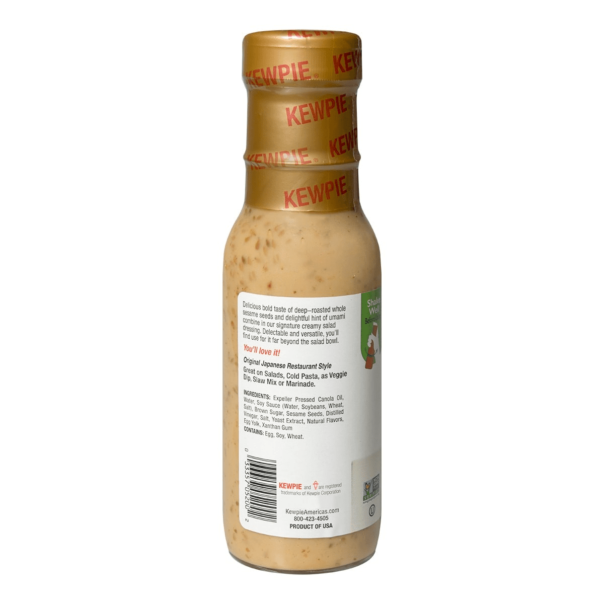 kewpie dressing Kewpie Roasted Sesame Dressing 210ml – Asian Pantry main image 1