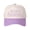 Purple, variant on MAKE heaven CROWDED Letter Embroidered Color Block Trucker Hat Unisex Adjustable Cotton Breathable Fashion Cap for Travel Daily Wear