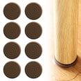 thumbnail image 2 of 8 Pcs Non Slip Furniture Pads, 1.2" Self Adhesive Floor Protectors, Chair Foot Pads, Chair Leg Grippers, Anti Scratch Furniture Feet Pads, Rubber Bumper Pads for Kitchen Countertops, 2 of 3