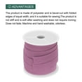 thumbnail image 3 of Uxcell Cotton Single Fold Bias Tape Continuous Bulk Bias Tape for Sewing Seaming Quilting Hemming Binding Crafts Rubber Red 1 Inch x 10 Yards, 3 of 7
