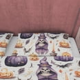 thumbnail image 3 of Calabaza Juego de Funda Nórdica Ropa de Cama Estética Retro, Decoración de Habitación de Halloween, Espeluznante, 3 of 6