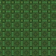 thumbnail image 1 of Ahgly Company Machine Washable Indoor Square Transitional Dark Forest Green Area Rugs, 6' Square, 1 of 7