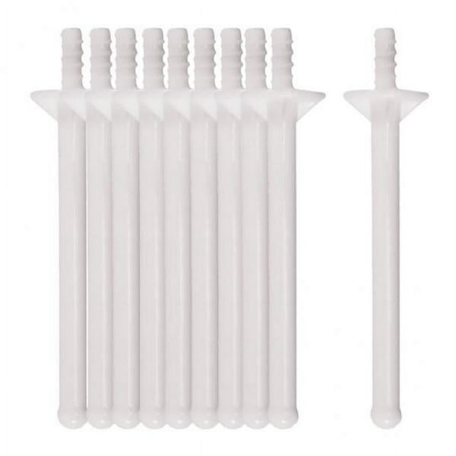 Bunblic 2-4pack 10 Pcs 2-in-1 Multi-Use Waxing Applicator Sticks Hair Removal Spatulas 2 Pcs
