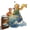 Fairy Tale Planet Piggy Bank Model L, variant on High-Precision 3D Wooden Engineering Puzzle Art: Intricate Star-Voyage Silhouette with 100+ Industrial Laser-Cut Pieces, Durable Multi-Layered Wood Art for Hobbyists