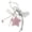 Pink, variant on Adorable Bows Key Chain For Girls And Teens Featuring Star Shape And Smooth Texture Handbag Accessory