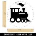 thumbnail image 2 of Locomotive Railway Train Engine Rubber Stamp for Scrapbooking Crafting Stamping - Medium 1 Inch, 2 of 7