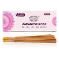 thumbnail image 1 of Varitas de incienso Raajsee Japanese Rose, paquete de 100 g, 100% orgánicas, 1 of 9
