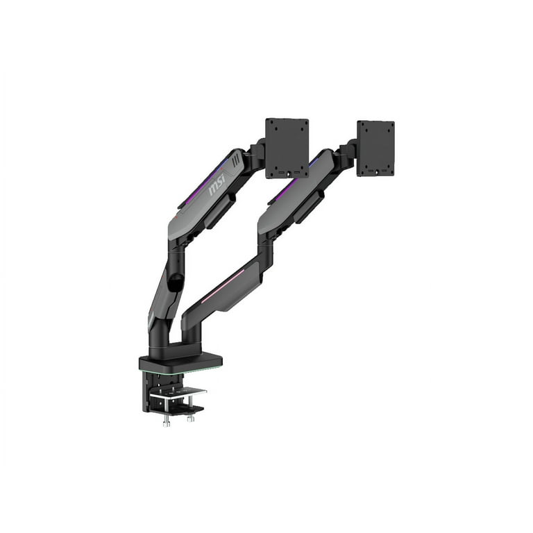 MSI MPG MT201DR - Premium RGB Dual Monitor Stand Arms, 17-35