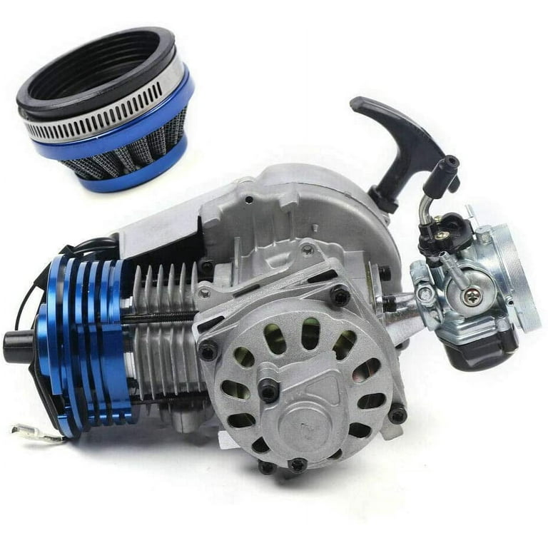 Mini Moto Engine Motor Complete Unit Pull Start for 47CC/49CC 2 Stroke  Pocket Bike Mini ATV Mini Dirt Bike 49CC Pull Start Motor Motor Tasche ATV