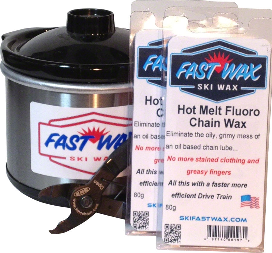 Fast Wax Hot Melt Fluoro Chain Wax Kit