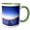 Green/White, variant on 3drose, Usa, Florida, Captiva Sunrise - Us10 Rti0048 - Rob Tilley, 11oz Two-tone Green Mug