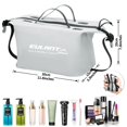 thumbnail image 2 of EULANT Men Women Travel Toiletry Bag,Water-resistant Organizer Large Capacity Cosmetic Bags Toiletry Organizer Bags with Shoulder Straps for Men Women Toiletry Accessories,Travel,business trips C87, 2 of 2