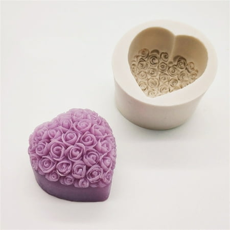 

KEUSN Silicone Cake Molds-Love Cake Molds Diy Cake Pudding Chocolate Baking Pan Non-Stick Homemade Baking