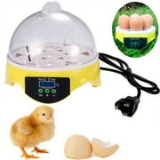 Mini 7 Eggs Incubator Temperature Control Chicken Duck Goose Egg Incubator Automatic Egg Incubator