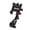 Black, variant on Bicycle Phone Holder Cycling Navigation Light Bike Computer Holder Aluminum Alloy One-piece Frame