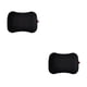 thumbnail image 3 of Advancent Almohada plegable inflable, cojín de viaje, almohadas de aire, reposacabezas de coche Negro 2Conjunto, 3 of 6