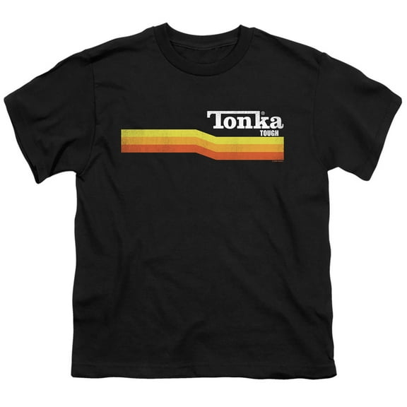 Tonka Tonka Stripe S/S Youth 18/1 T-Shirt Black