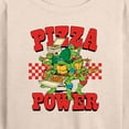 thumbnail image 3 of Teenage Mutant Ninja Turtles - Pizza Power - Women's Lightweight French Terry Long Sleeve Shirt, 3 of 5