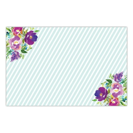 Birthday Lunch Dinner - DB Party Studio Paper Placemats 25 Pack Bridal Baby Shower Baptism Surprise Birthday Parties Brunch Lunch Dinner Indoor Outdoor Disposable Easy Cleanup Table Settings 17
