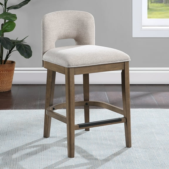 American Woodcrafters Bayonne Solid Wood Counter Stool
