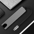 thumbnail image 3 of USB C Hub, Adaptador USB C 8 en 1 con 4K HDMI, USB-C a Tipo C Hub USB 3.0 HDMI RJ45 Ethernet Mini SDTF OTG Adaptador Amonsee  NO, 3 of 6