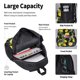 thumbnail image 4 of Disketp Lemon Fruits Flowers Leaves Mochila Estampada de Gran Capacidad con Lonchera y Estuche, Set de 3 Piezas para Estudiantes, 4 of 7