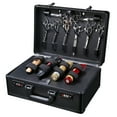 thumbnail image 5 of Professional Barber Carrying Case Barber Case, Stylist Tool Box Salon Hair Cutting Grooming Kit Storage Organizer for Clippers, Scissors, Barber Supplies, 5 of 14